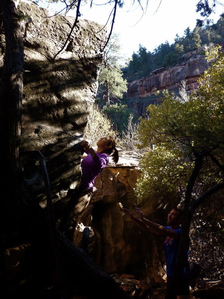 Grasshopper Point V4 Arete
