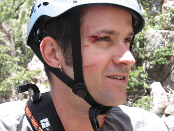 Should you find yourself obviously off route you may come across some loose stuff... Don't climb on it :)