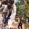 Dave Gershwin and John Bernhard trying to emulate Rob on Booze Pig V6, back in the early 90's.