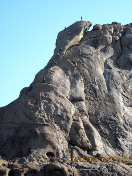 Seven soloists on Snake's Head (5.5X).