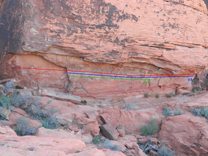 Alternative Crag traverse