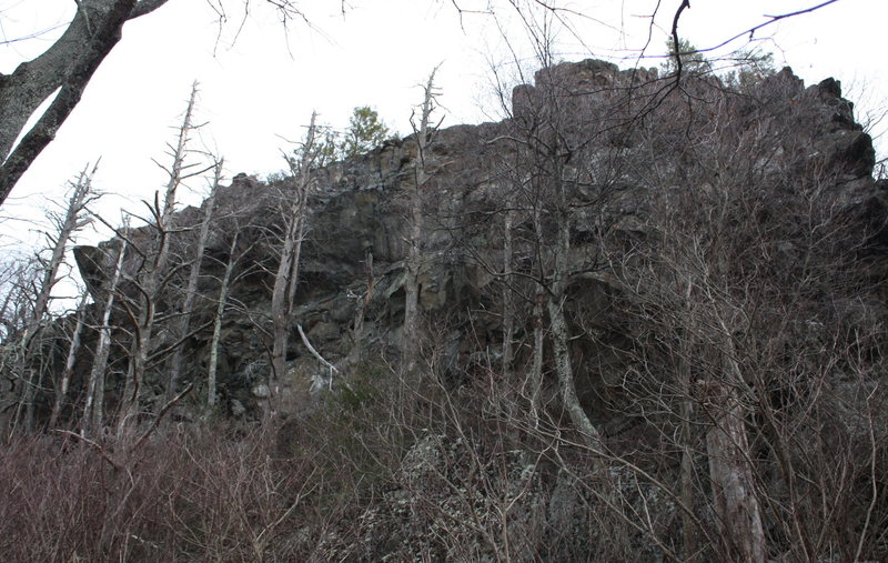 part of Loft Mtn Crag