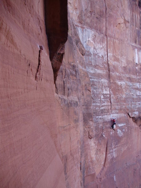 "Cherry Crack" as seen from "The Fat Hedral" - March 2011