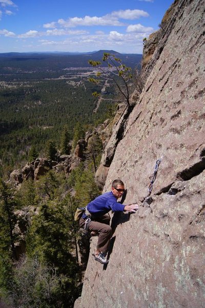 David D. going for the pocket pinch.<br>
<br>
Wade Forrest Photo