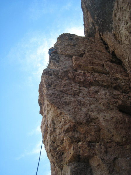 The arete.