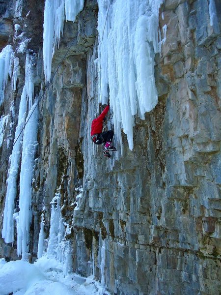 Richie gets into the thick of it (the thick ice anyway) on his father's hand-me-down Russian ice spades.