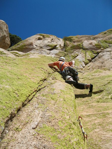 Joel Hunt leading the third pitch of Unknown Left of Peacemaker