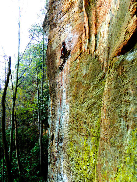 Such a rad climb