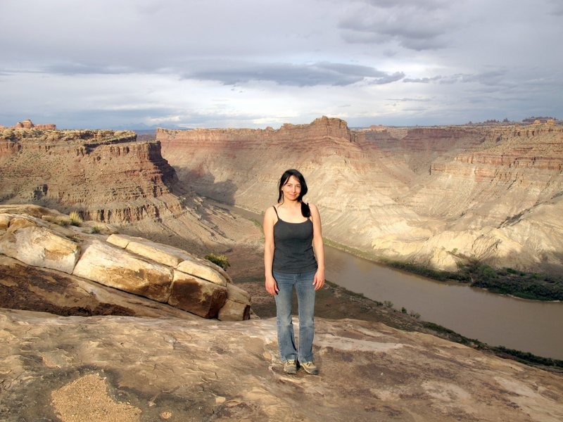 At the Spanish Bottom overlook at sunset a cool historical area to say the least. April 2011