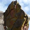 A close view of the 2nd pitch crack.