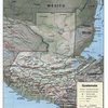 General map of Guatemala