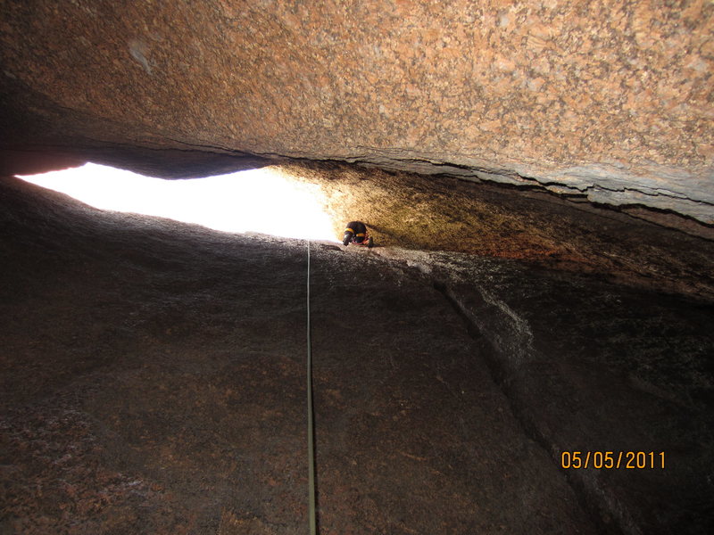 britt on cave crack<br>