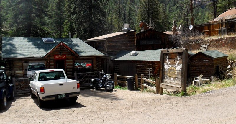 Bucksnort Saloon -- just a mile up the road from Bucksnort Slab.  Worth a stop when you're done with climbing :-)