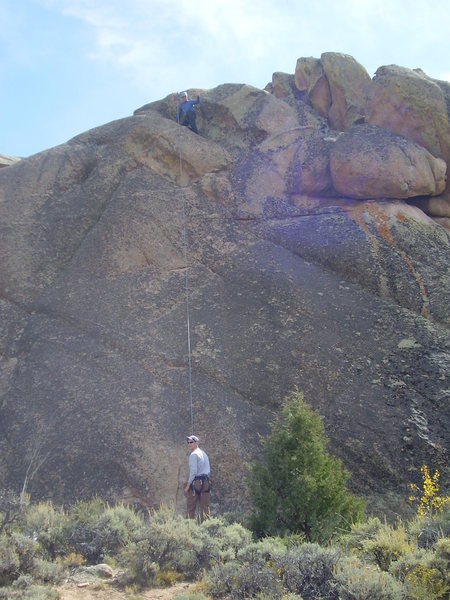 Climbing The Riddler, 5.9.