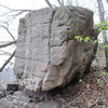This boulder is found slightly west of the New Sandstone Area.