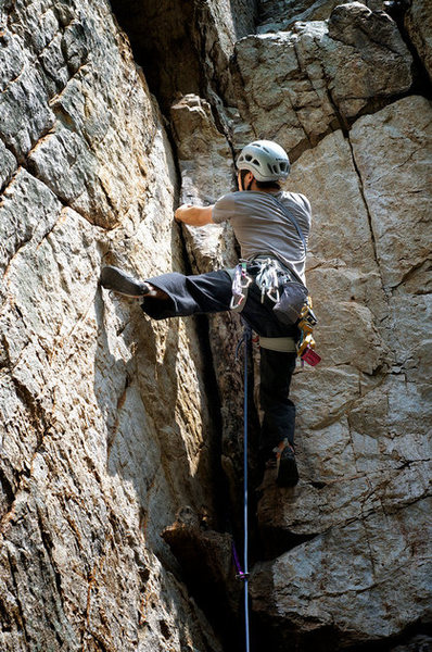 Working up the short and fun 2nd pitch.