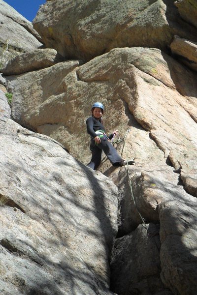 Sarah at the anchors for Harder Than It Looks.
