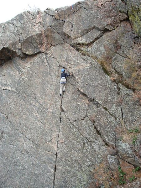 Emily on 5.8 crack.
