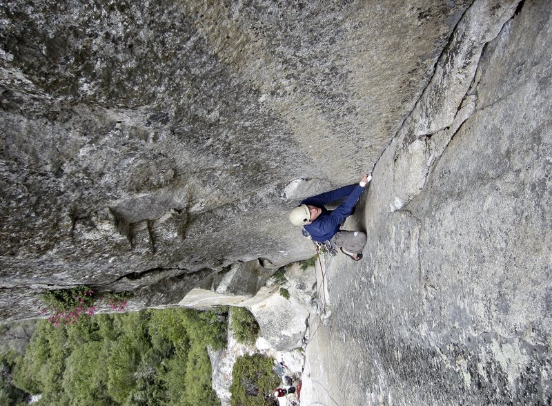 Leading up P1 of the Moratorium. Thanks to David W. for the photo.