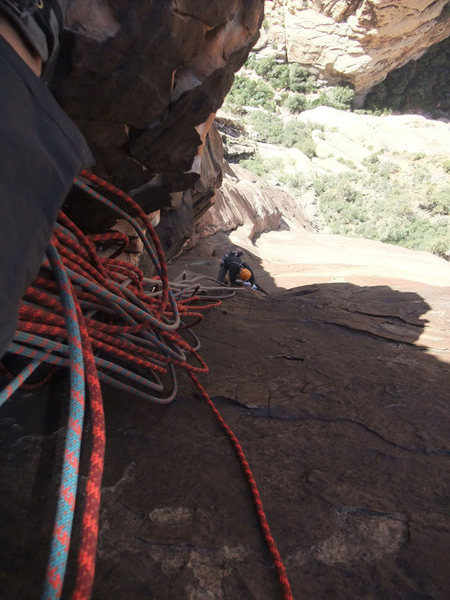 looking down P4
