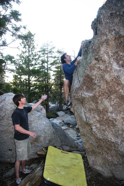 Justin on Problem B, V0