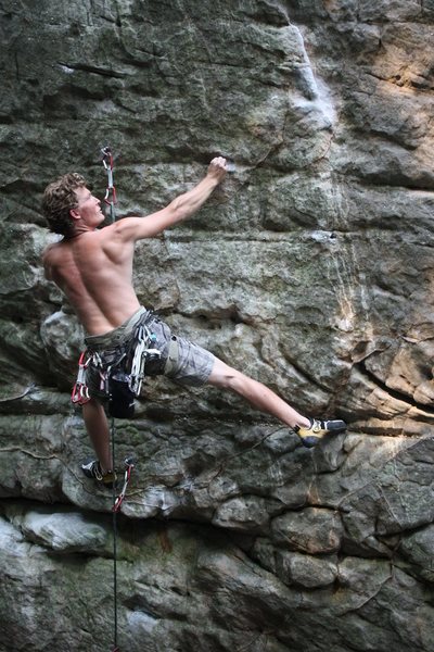 Bryan Ferris setting up to shoot for the flake. Photo by Joseph Lascurain