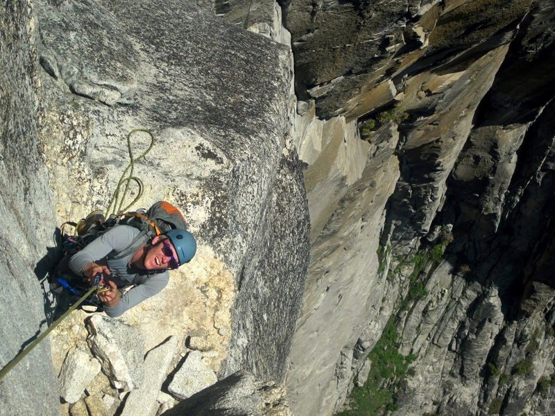 jugging to salathe ledge