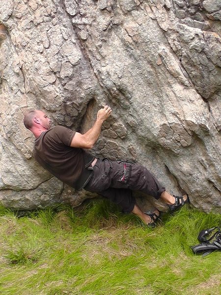 Start of Down South Raven, body hides a left hand gaston.