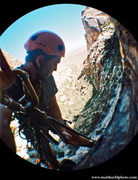 P1 Anchor by the tree. Fall 2010<br>
<br>
Photo Matt Kuehl