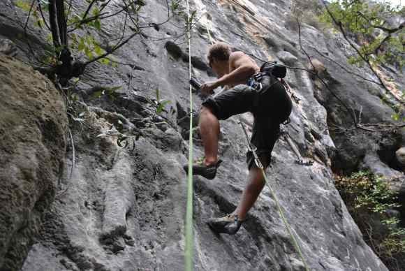 Doing some scrubbing on the beginning of the route