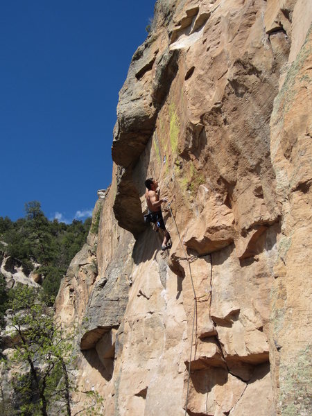 The climb.