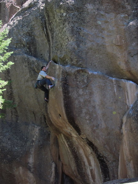 Colin Cox, "The Godfather of Dacite" on Blow, 5.11, Lower Solitude.