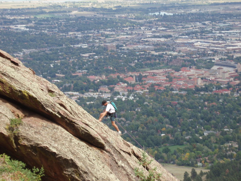 Easy climbing + great position = good times.