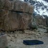 Piano Boulder. A fun traverse; works your feet. 