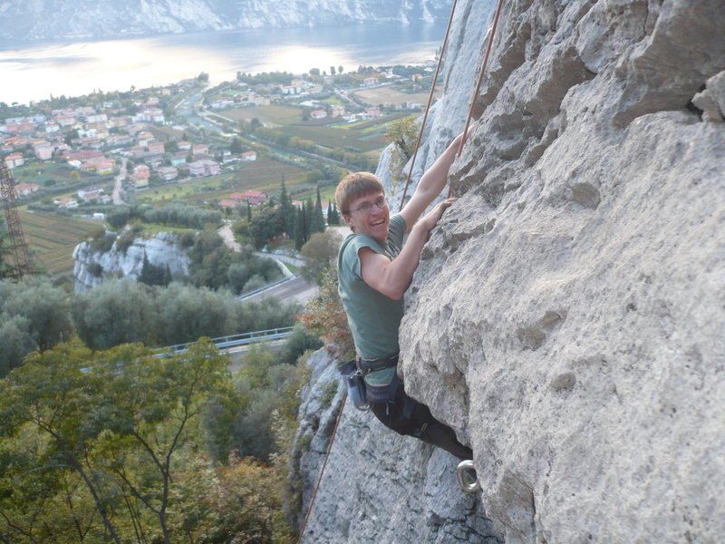Climbing in Arco,Italy (2010)