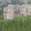 The south face of Bear Scat Rock