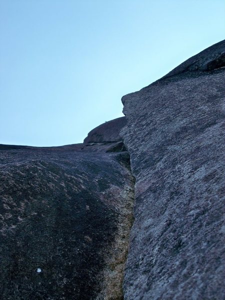 The start of the EPB Variation (soft 5.10a)