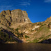 Hallett Peak from Emerald Lake.