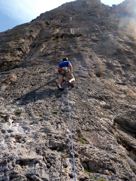Me on Dell Mabul at Arhi on Kalymnos.