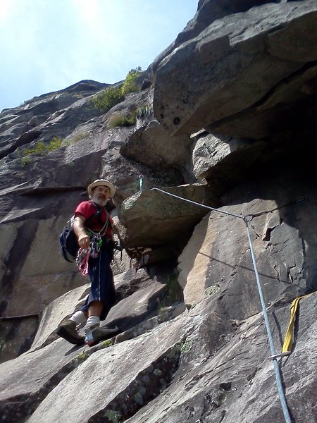 Brad on pitch 2