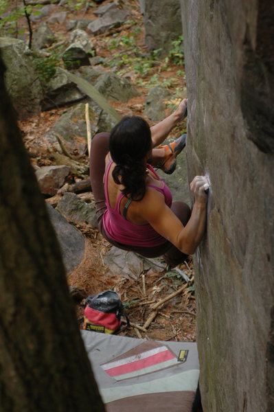 Katie at the start.