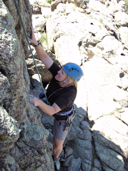 Debbie gracefully sending.