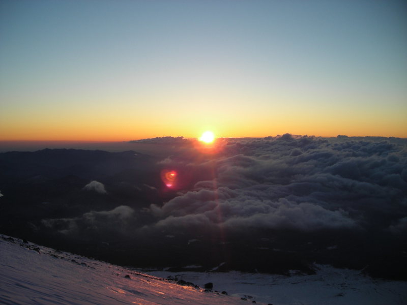 A Fuji sunrise
