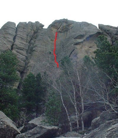 IHOP follows the crack directly below the roof.