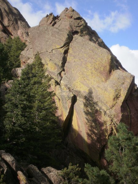 This photo doesn't do it justice. That is one colorful dihedral!
