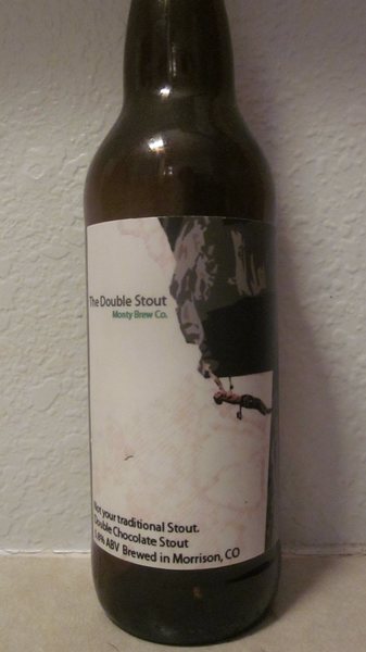 Thought that if I brewed my own Double Stout it'd be the fuel I needed to send the route.... Turns out the roof felt much harder after drinkin' this bomber.