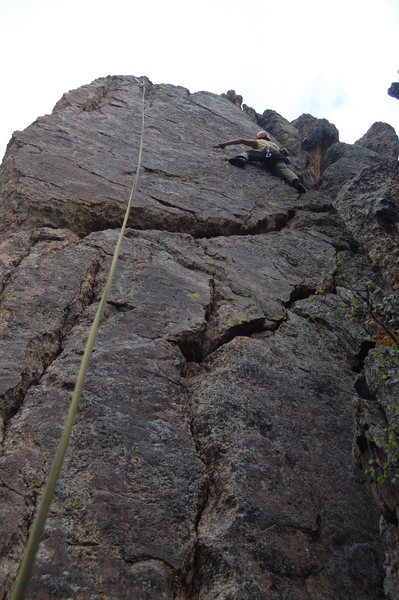 Ben getting into the 5.10 face moves. 