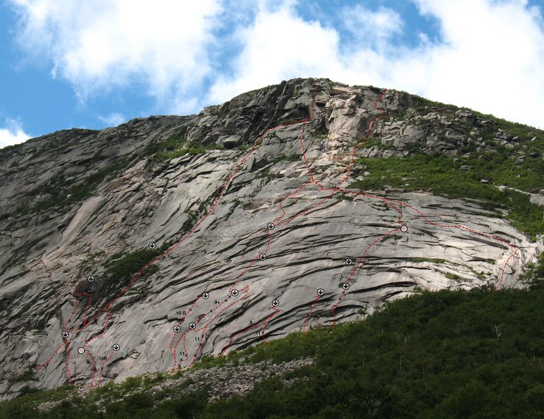 This is a topo of the slabs I've been working on. As much has changed since the Old Man indecent, any additional beta would be appreciated.