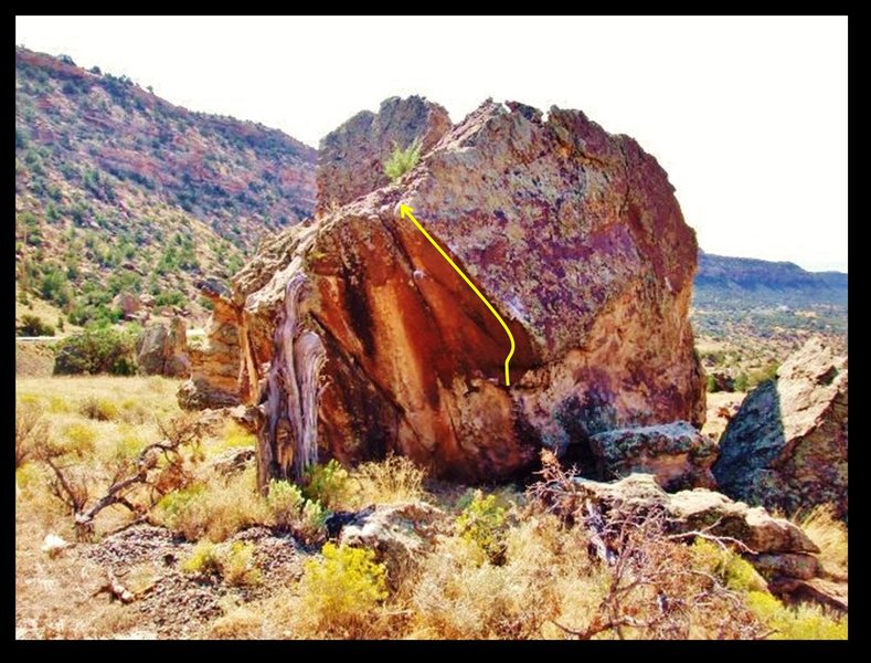 Crispy Crunch problem on the Captain Crunch Boulder.