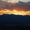 La Platas sunrise from Mesa Verde, 9-2009.